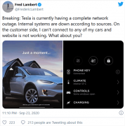 <b>无极加速器特斯拉全球断网致使汽车瘫痪，网友</b>
